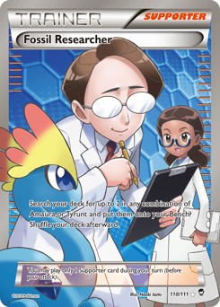 Fossil Researcher Holofoil - Furious Fists #110 (Near Mint)