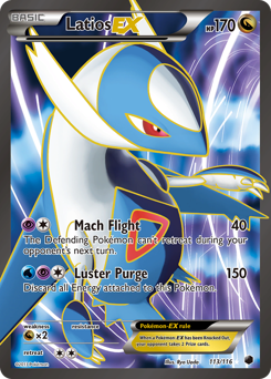 Latios-EX Holofoil - Plasma Freeze #113 (Lightly Played)