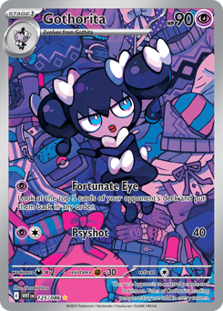 Gothorita Holofoil - White Flare #125 (Near Mint)