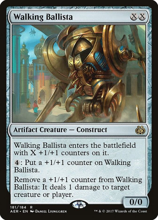 Walking Ballista - Aether Revolt #181 (Lightly Played)