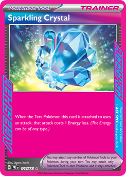 Sparkling Crystal Holofoil - Prismatic Evolutions #129 (Near Mint)