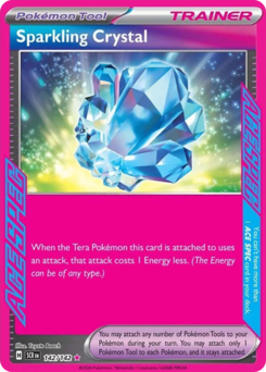 Sparkling Crystal Holofoil - Stellar Crown #142 (Near Mint)