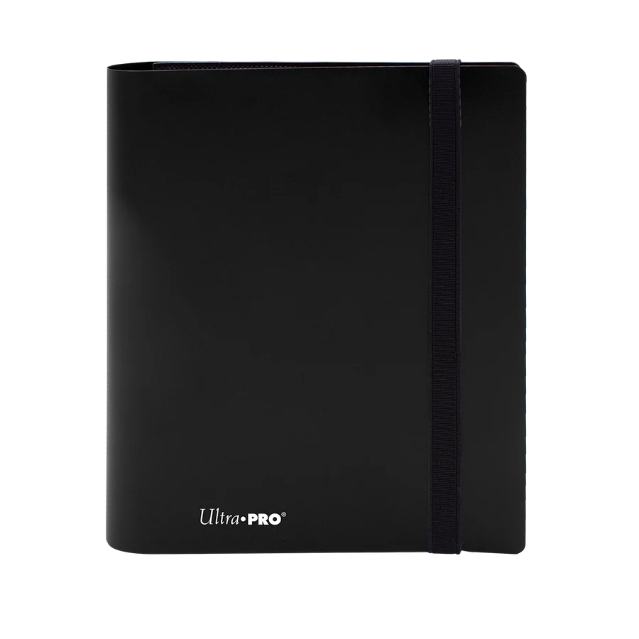 Ultra PRO 4-Pocket Eclipse Jet Black TCG Binder
