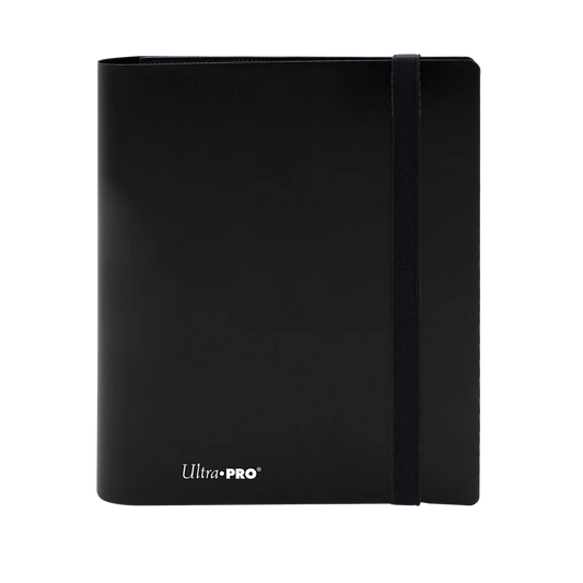 Ultra PRO 4-Pocket Eclipse Jet Black TCG Binder