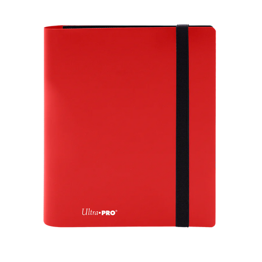 Ultra PRO 4-Pocket Eclipse Apple Red TCG Binder
