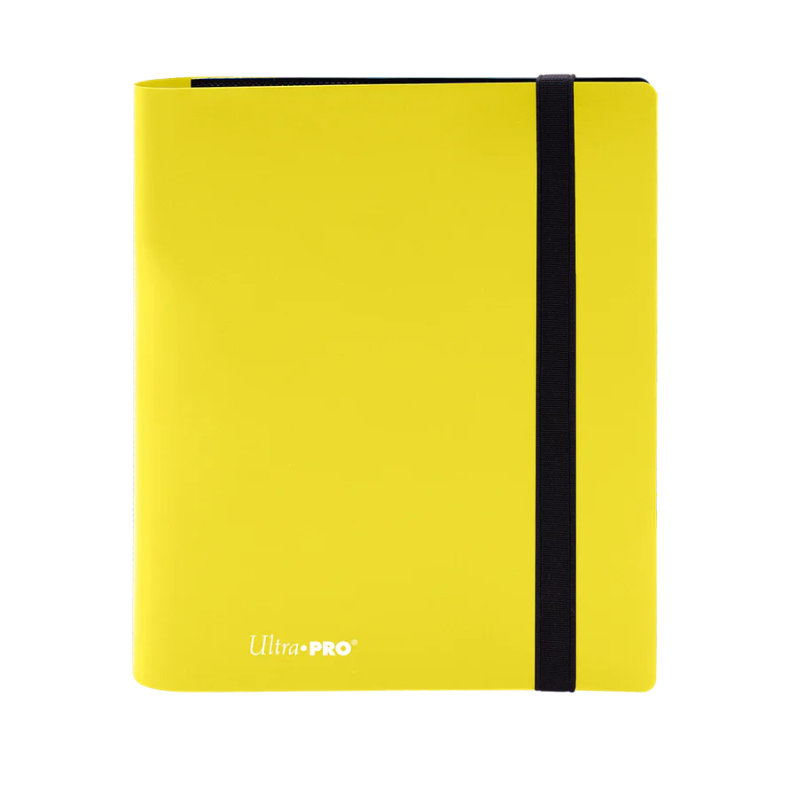 Ultra PRO 4-Pocket Eclipse Lemon Yellow TCG Binder