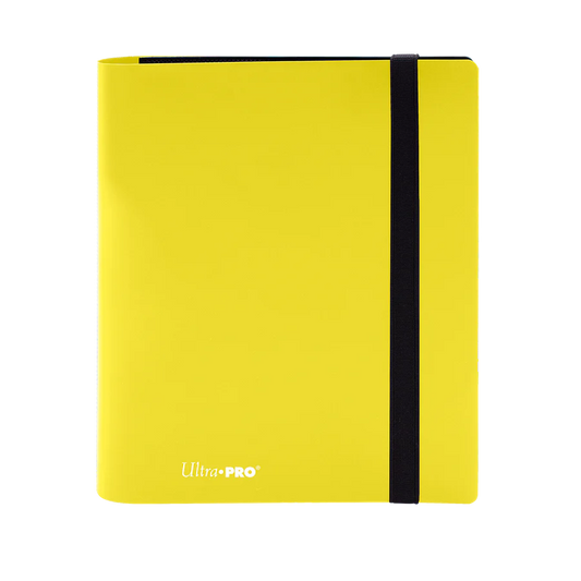 Ultra PRO 4-Pocket Eclipse Lemon Yellow TCG Binder