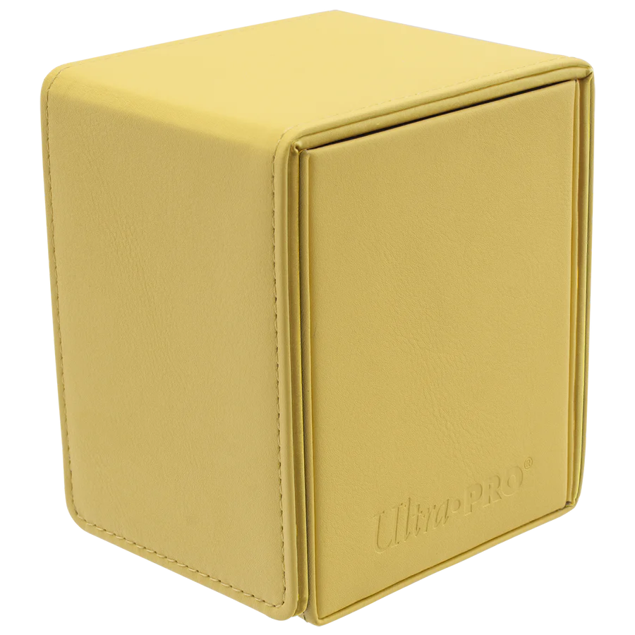 Ultra PRO Vivid Alcove Flip Yellow Deck Box