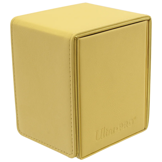 Ultra PRO Vivid Alcove Flip Yellow Deck Box