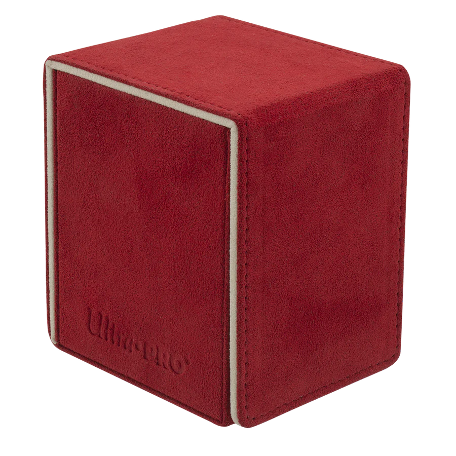 Ultra PRO Alcove Flip Vivid Deluxe Red Deck Box