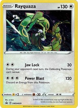 Rayquaza (Tag 10 not PSA) - Sea and sky #Swsh029 (PSA 10)