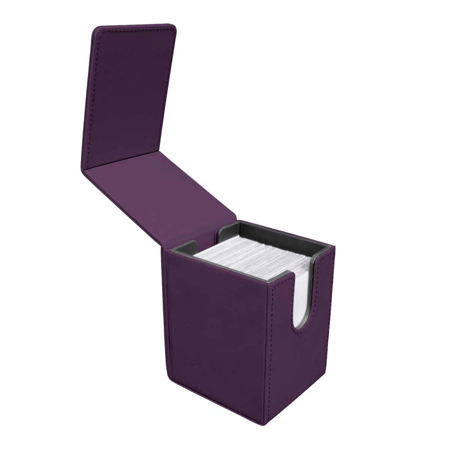 Ultra PRO Vivid Alcove Flip Midnight Plum Deck Box