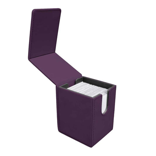 Ultra PRO Vivid Alcove Flip Midnight Plum Deck Box