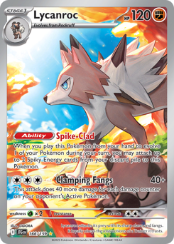 Lycanroc Holofoil - Journey Together #166 (Near Mint)
