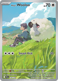 Hop's Wooloo Holofoil - Journey Together #170 (Near Mint)