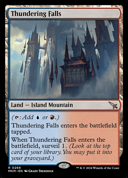 Thundering Falls - Murders at Karlov Manor #269 (Near Mint)