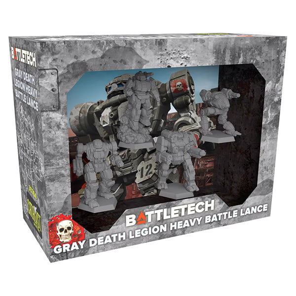 BattleTech: ForcePack: Gray Death Legion Heavy Battle Lance