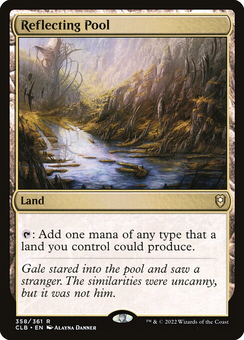 Reflecting Pool - Commander Legends: Battle for Baldur's Gate #358 (Near Mint)
