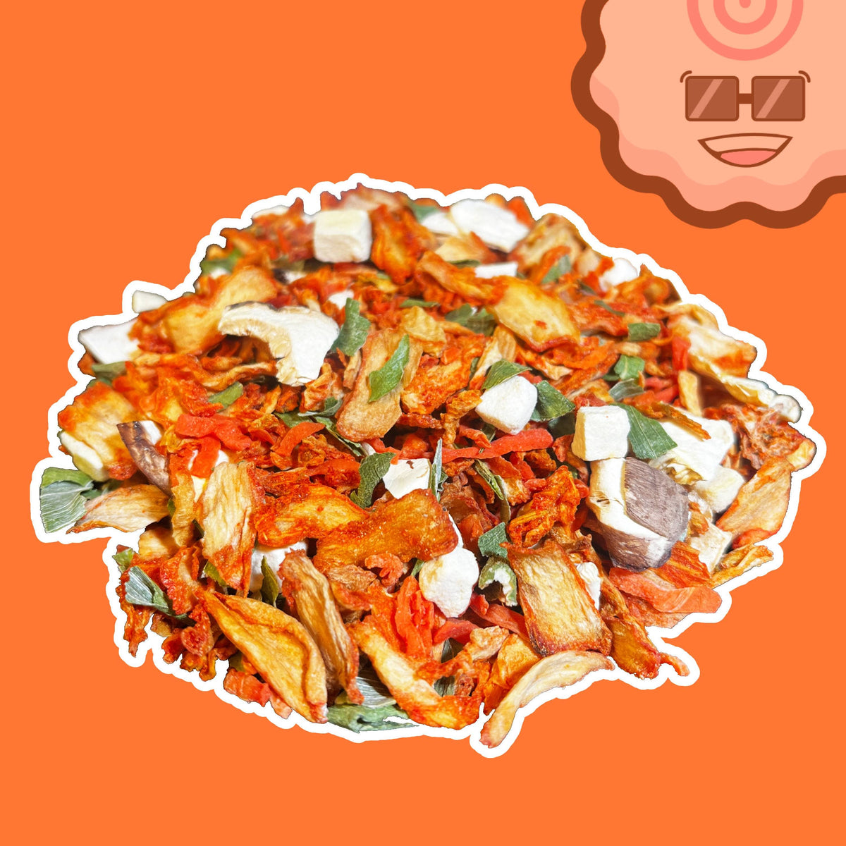 Kimchi Mix Dried Toppings Mix - 12 oz bag