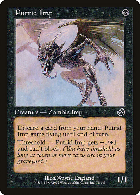 Putrid Imp - Torment #77 (Near Mint Foil)