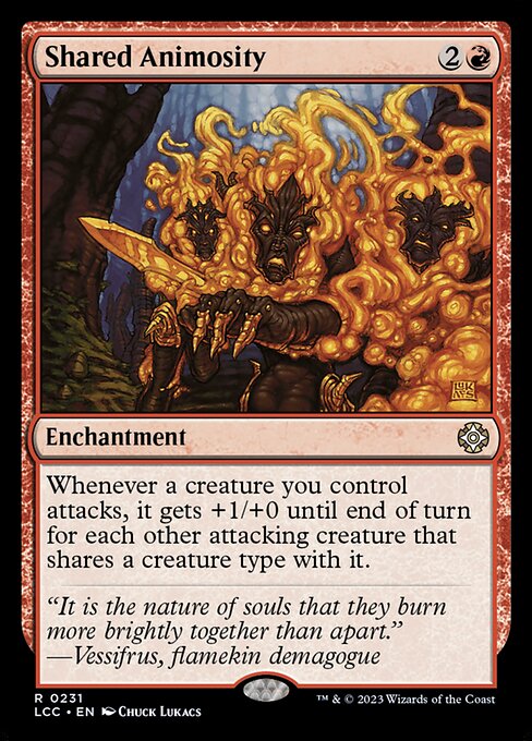 Shared Animosity - Wilds of Eldraine: Enchanting Tales #49 (Lightly Played)