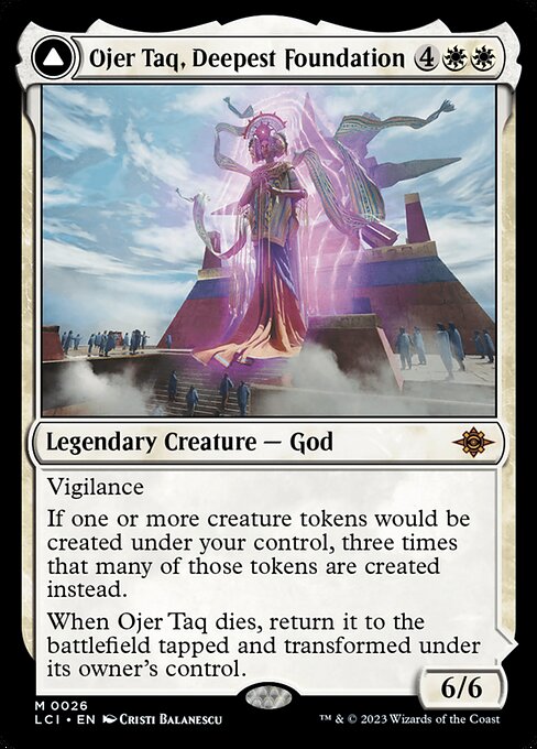 Ojer Taq, Deepest Foundation - The Lost Caverns of Ixalan #26 (Lightly Played)