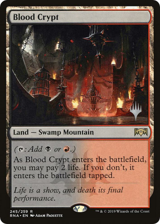 Blood Crypt - Promo Pack: Throne of Eldraine #245 (Lightly Played)