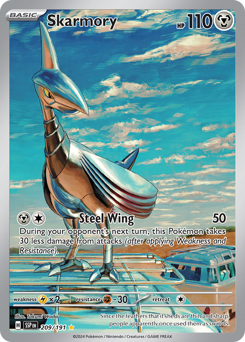 Skarmory Holofoil - Surging Sparks #209 (Near Mint)