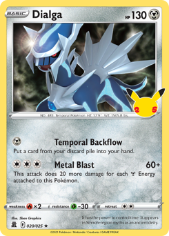 Dialga Holofoil - Celebrations #20 (Near Mint)