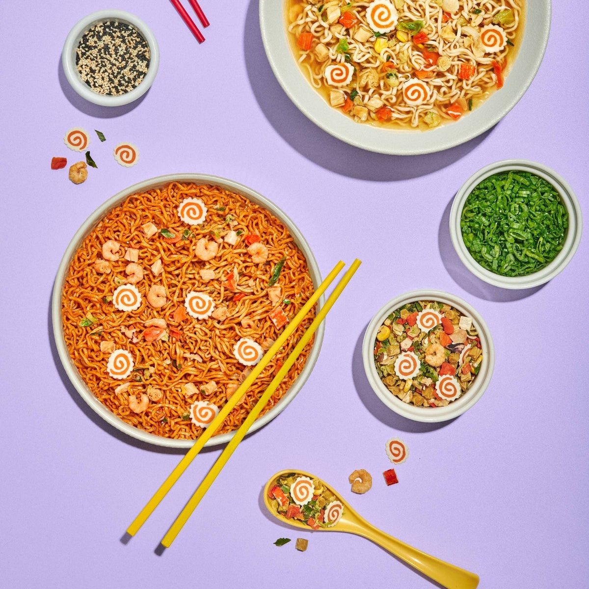 Korean Spicy Chicken Stir Fry Protein Ramen - Case of 6