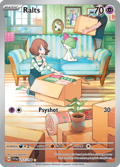 Ralts Holofoil - Scarlet & Violet #211 (Near Mint)