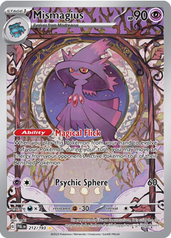 Mismagius Holofoil - Paldea Evolved #212 (Near Mint)