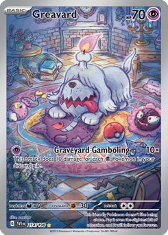 Greavard Holofoil - Scarlet & Violet #214 (Near Mint)