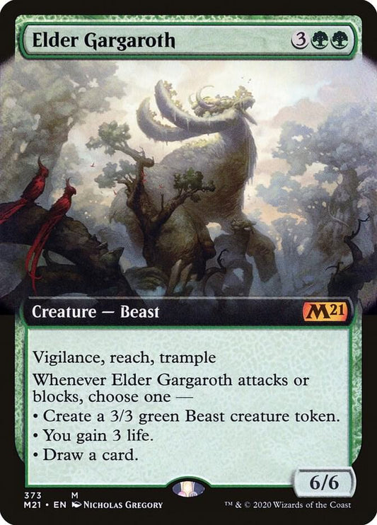 Elder Gargaroth (Extended Art) - Core Set 2021 #373 (Lightly Played)