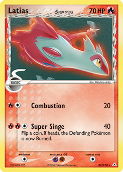Latias δ Normal - Holon Phantoms #21 (Near Mint)