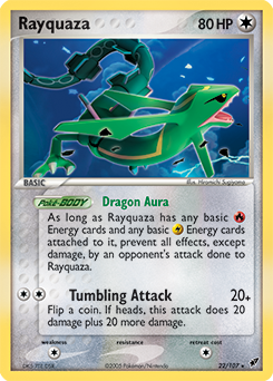 Rayquaza Normal - Deoxys #22 (Near Mint)