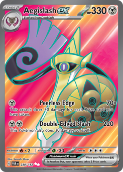 Aegislash ex Holofoil - Paradox Rift #230 (Lightly Played)