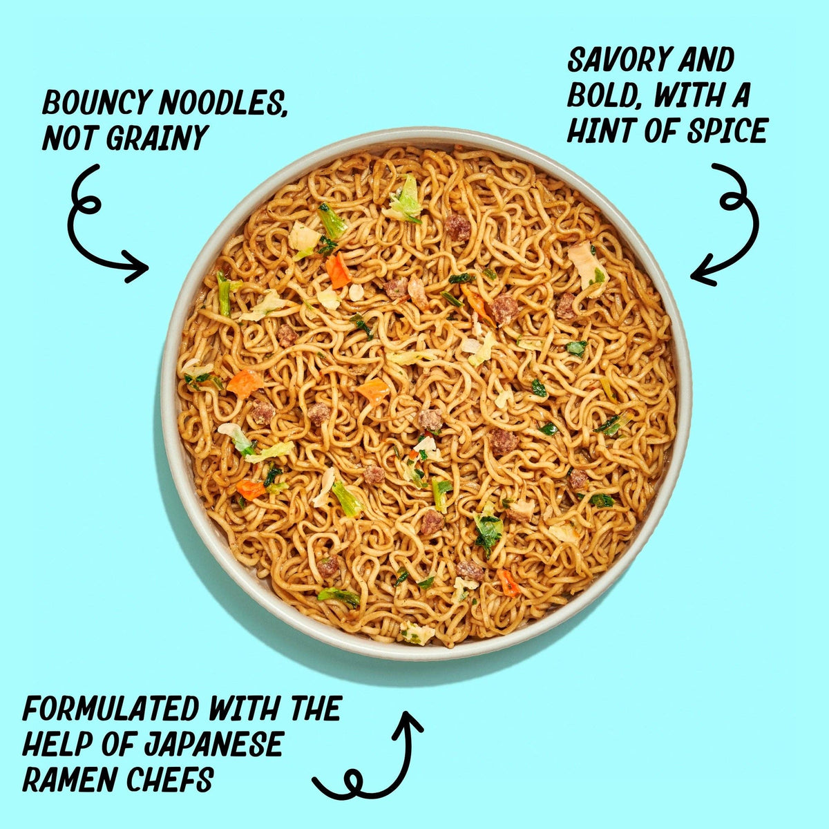 Original Flavor Stir Fry Protein Ramen - Case of 6