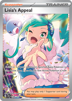 Lisia's Appeal Holofoil - Surging Sparks #246 (Near Mint)