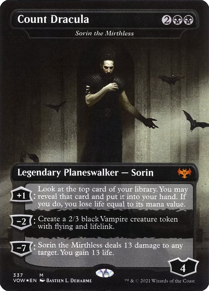 Sorin the Mirthless - Innistrad: Crimson Vow #337 (Lightly Played Foil)