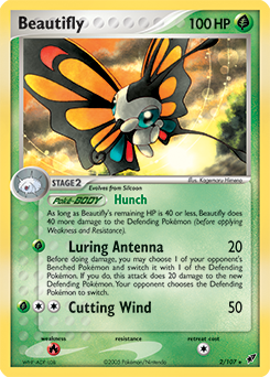 Beautifly Holofoil - Deoxys #2 (Lightly Played)