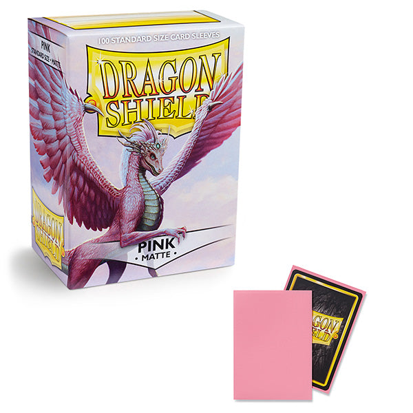 Dragon Shield 100Ct Box Matte Pink