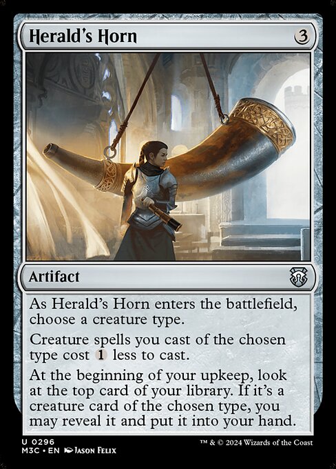 Herald's Horn - Modern Horizons 3 Commander #296 (Near Mint)