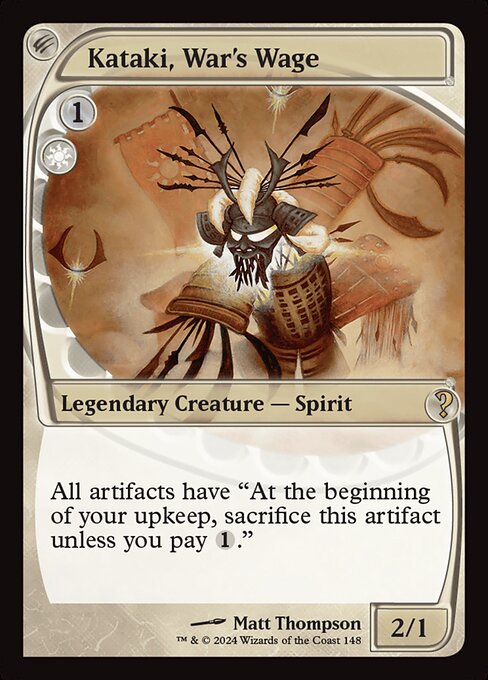 Kataki, War's Wage - Mystery Booster 2 #148 (Near Mint)