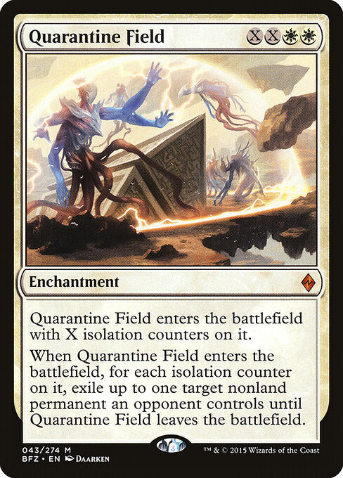 Quarantine Field - Battle for Zendikar #43 (Near Mint)