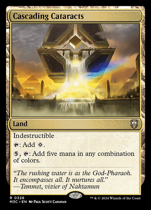 Cascading Cataracts - Modern Horizons 3 Commander #326 (Near Mint)