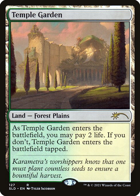 Temple Garden - Secret Lair Drop #127 (Near Mint)