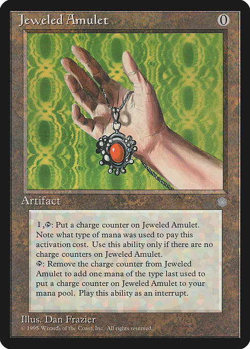 Jeweled Amulet - Ice Age # (Lightly Played)