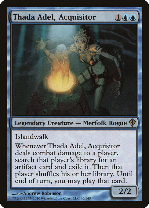 Thada Adel, Acquisitor - Worldwake #40 (Near Mint)