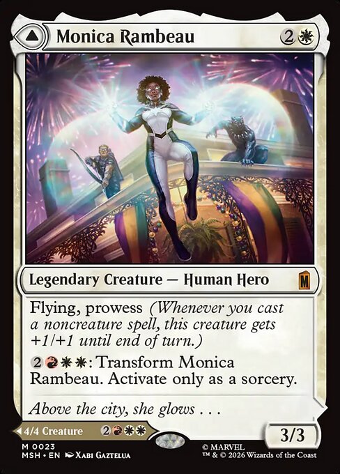 Monica Rambeau // Photon, Living Light - Marvel Super Heroes #23 (Near Mint Foil)